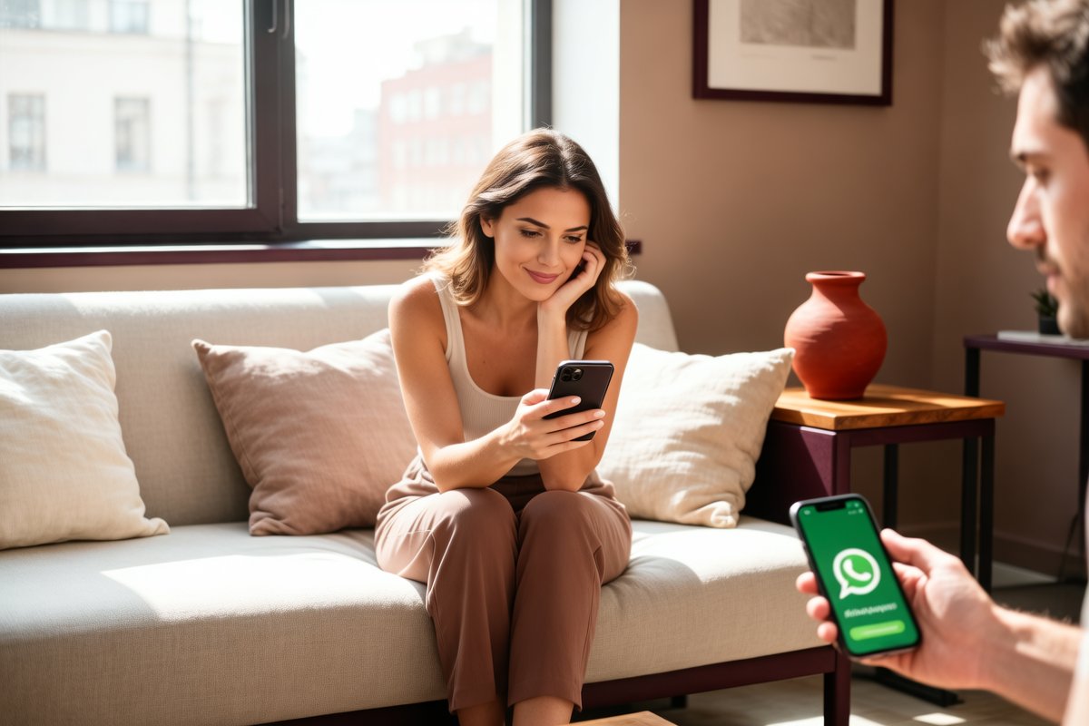 Cuándo dar tu número de WhatsApp en una app de citas