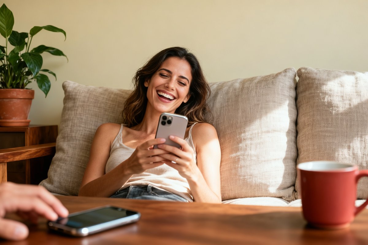 Cómo ser ingenioso y divertido por mensaje de texto