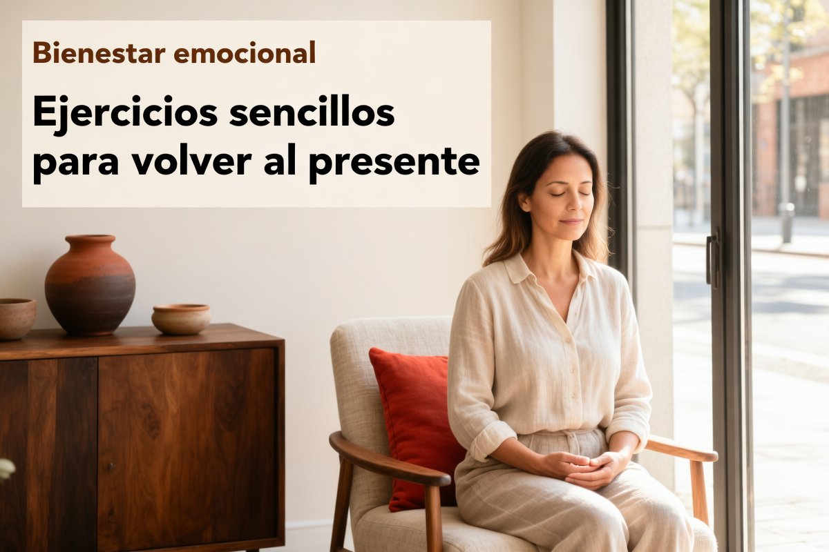 Ejercicios sencillos para volver al presente